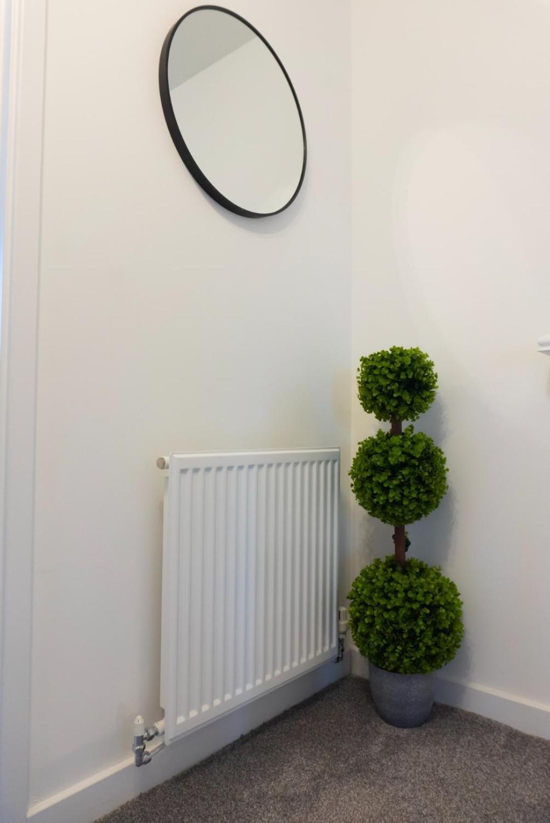 Villa Stylish House With Private Parking Glasgow Exterior foto